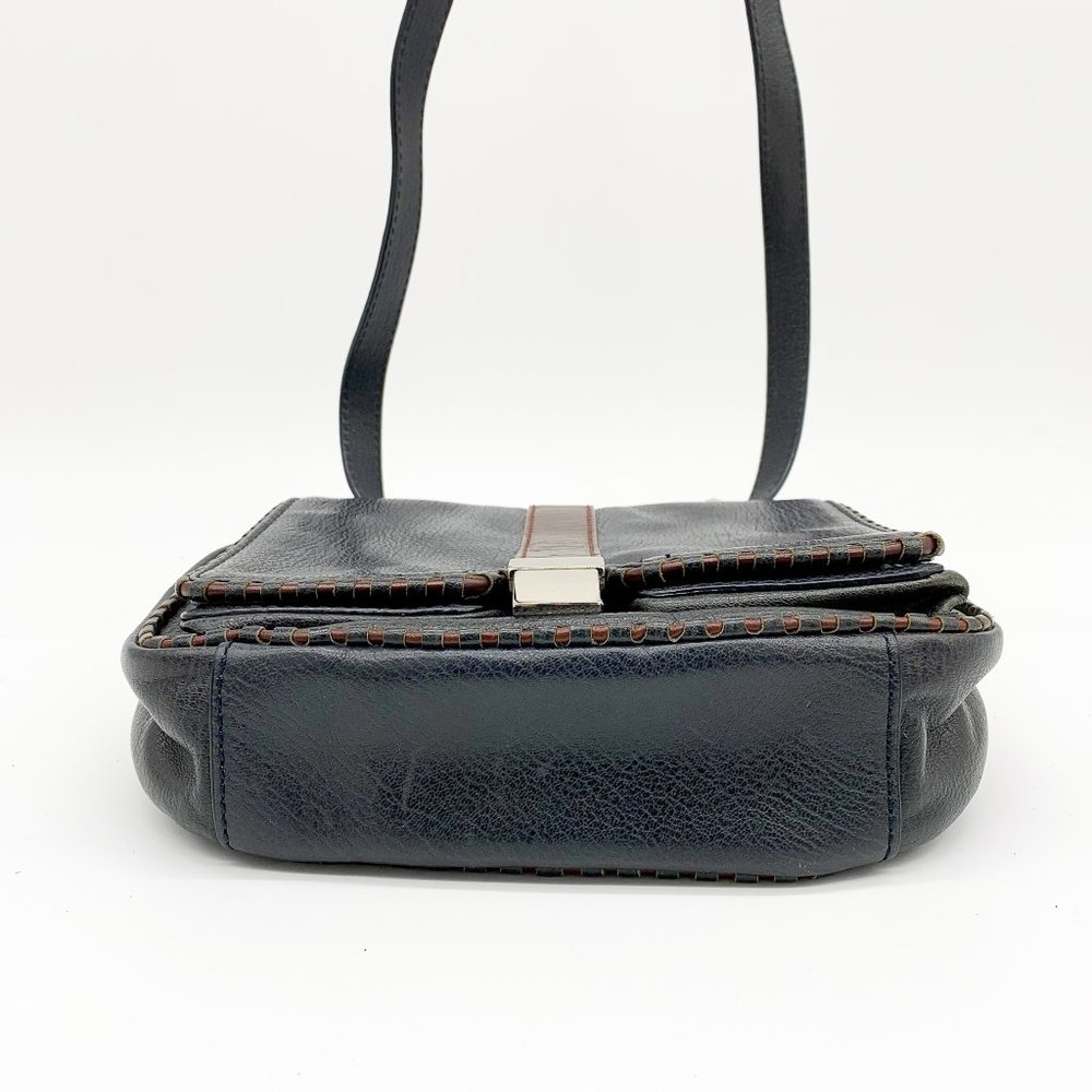 BOTKIER Purple Leather Crossbody Bag - Picture 14 of 15